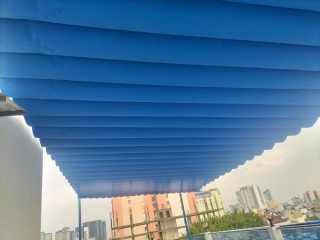 Thi công và Lắp đặt Mái hiên mái xếp sài gòn