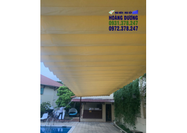 mái hiên mái kéo hoàng dương