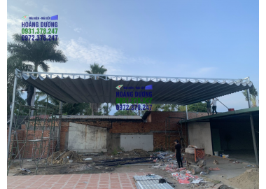 mái xếp cho quán ăn Bình dương