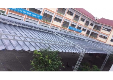 MÁI KÉO TRƯỜNG HỌC PHỔ THÔNG