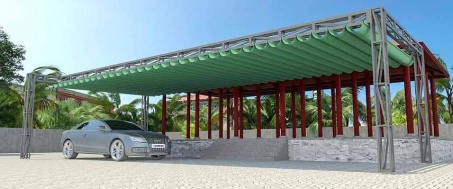 Mái hiên mái xếp Hoàng Dương chuyên nghiệp - giá rẻ 